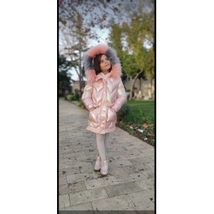 kız çocuk şişme mont